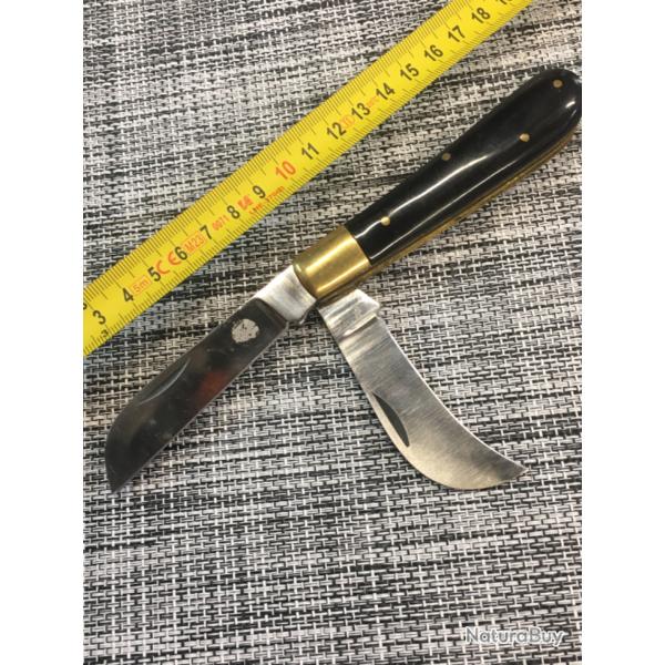 Couteau d'�lectricien 2 lames en acier inoxydable