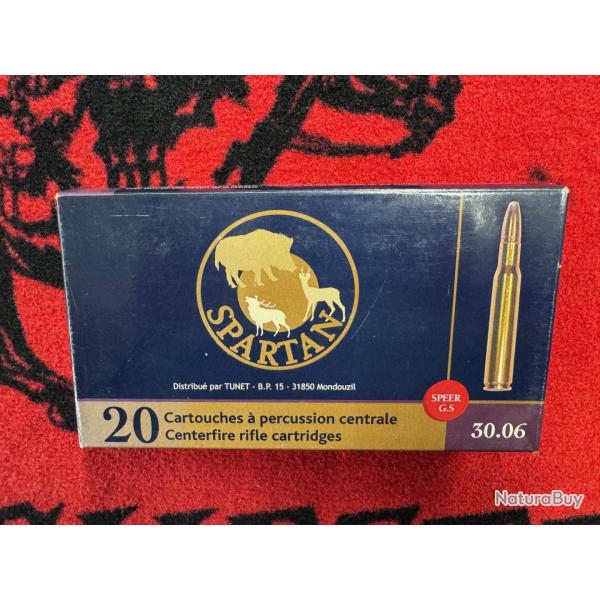 Spartan Speer GS 30-06 180 grs (x20)