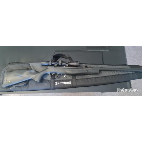 Carabine � plombs Blaze II 19.9J Browning 4.5mm + Sacoche Browning + lunette Victoptics 3-9�40