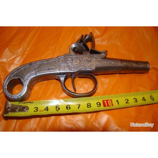 RARE PETIT PISTOLET A SILEX