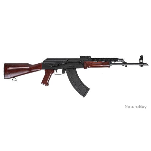 Carabine PSA AK-47 GF3 Forged Classic Rifle, Redwood With Soviet Arms Railed Gas Tube