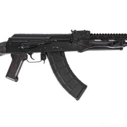 Carabine PSA AK-47 GF3 Forged Rifle, "Black Satin" With Soviet Arms Railed Gas tube