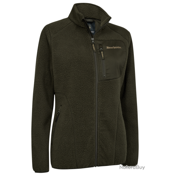 Veste polaire femme Atlas kaki DEERHUNTER