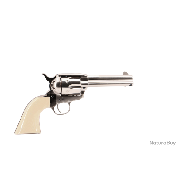 Revolver Uberti 1873 Cattleman Quick Draw - New Model - 357 Mag / Nickel plaquette ivoire / 4 3/4"