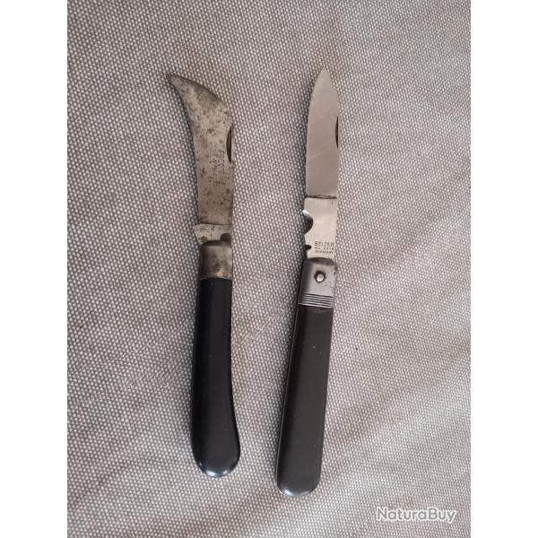 COUTEAUX FACOM ET BELZER SOLINGEN BAISSE DE PRIX