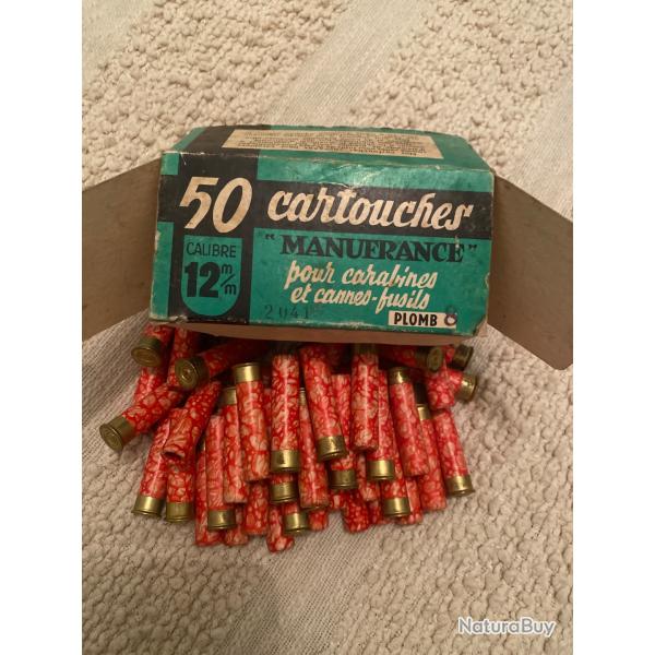Cartouches 12 mm de collection
