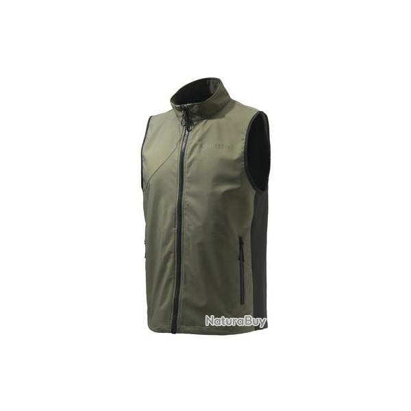 Gilet Beretta Windshell vert sans manche
