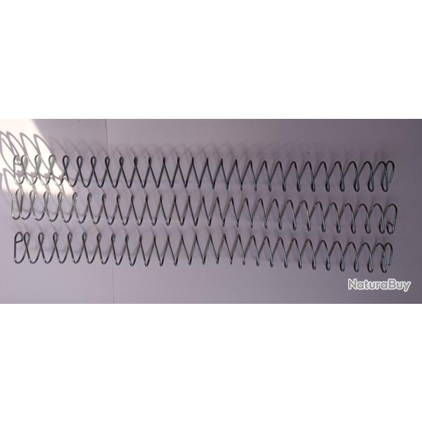 Lot de 3 ressorts de Chargeur mat 49 , 9mm ,piles imbriqu�s
