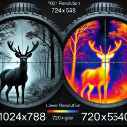 ThermTec CYCLONE 315 monoculaire de vision nocturne