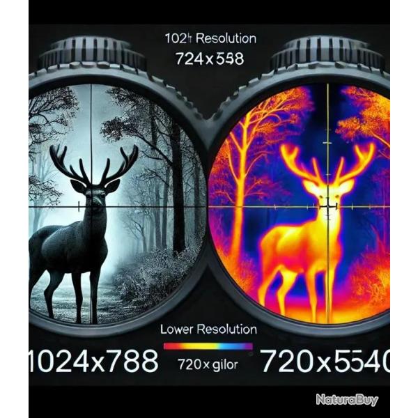 ThermTec CYCLONE 315 monoculaire de vision nocturne