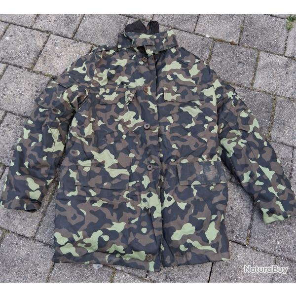 AUTHENTIQUE VESTE D'HIVER CAMOUFLAGE BOUTAN/DOUBOK UKRAINE (KIEV) TAILLE L NEUVE