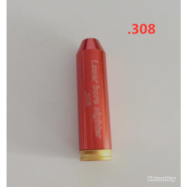 Collimateur de r�glage - douille laser calibre .308 et .243 ( 7.62x51 otan) en stock, exp� rapide !