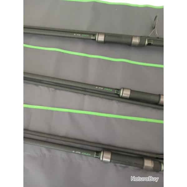 3 cannes Rod Hutchinson DMX 12' 3.5lbs tat neuf