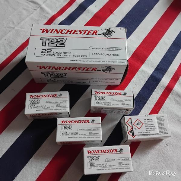500 Munitions 22lr Winchester T22