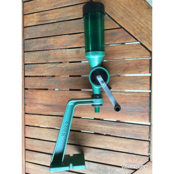 Doseuse RCBS Uniflow et son pied support en TBE