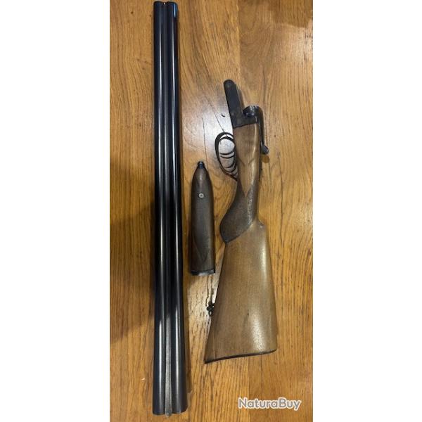 Juxtapos� Artisanal Fran�ais 12/65 bois refait et canon rebronz� par couches