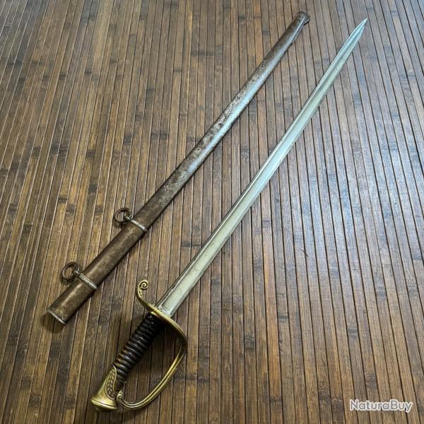 SABRE D'ADJUDANT D'INFANTERIE FRAN�AIS MOD�LE 1845-55  DU KLINGENTHAL