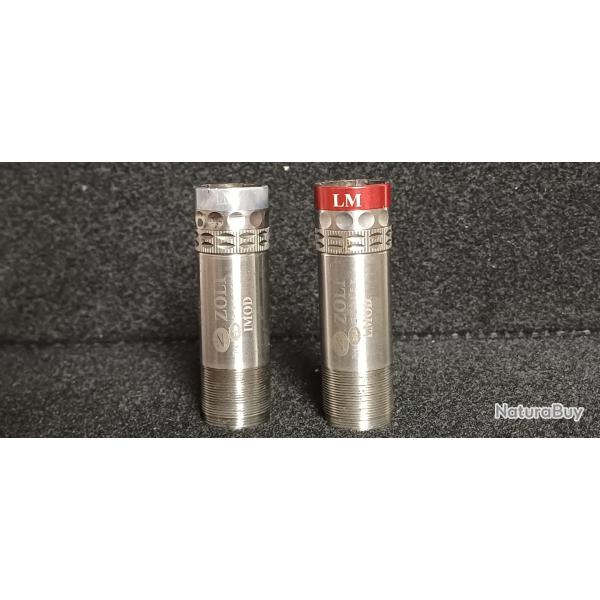 Lot de 2 Chokes Zoli BRILEY Titanium