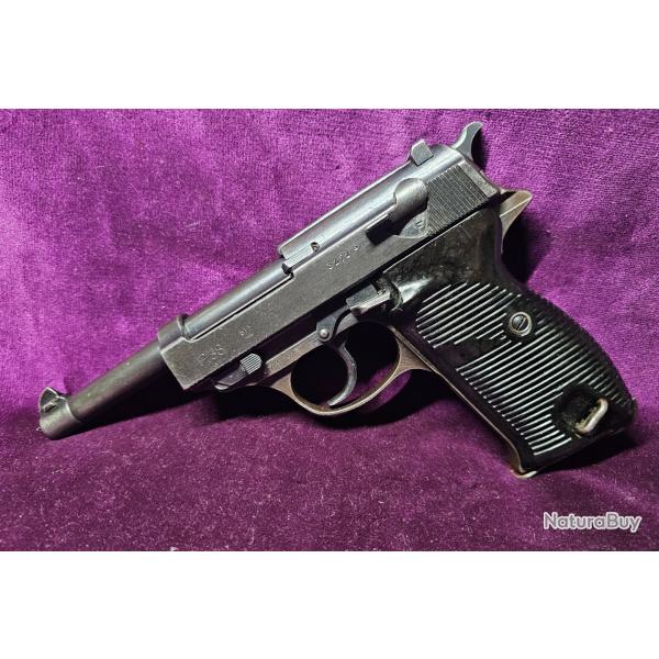 Pistolet Walther P38, BYF, 1944, calibre 9x19, Cat B