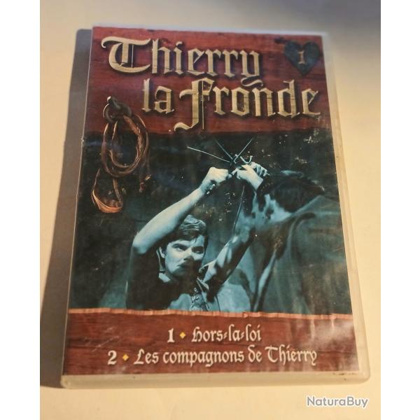 LOT 2 DVD SERIE THIERRY LA FRONDE N1 et 2