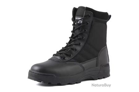 Bottes De Combat Tactiques Pour Hommes Avec Fermeture éclair