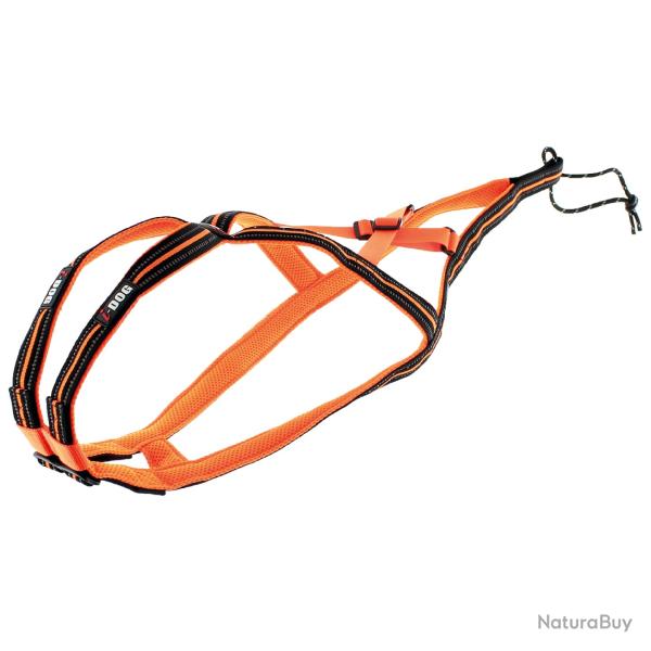 Harnais Canicross X-BACK ONE Orange 4XS I-DOG marque fran�aise