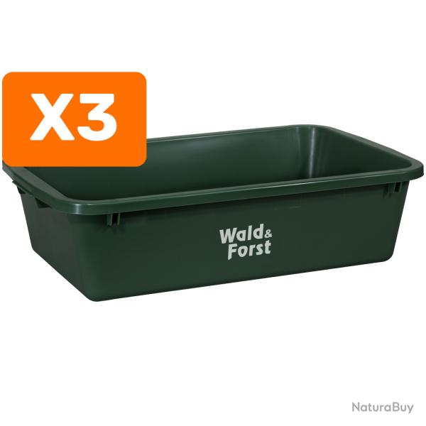 Pack de 3 bacs � gibier universel