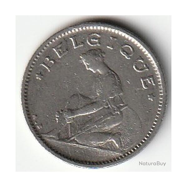 Pi�ce de Monnaie Belgique Bon pour 50 centimes 1923