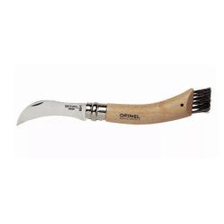 COUTEAU OPINEL N&deg;8 INOX CHAMPIGNON AVEC BROSSE