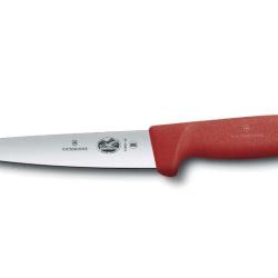COUTEAU A DESOSSER VICTORINOX FIBROX ROUGE 16 cm