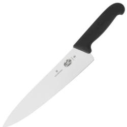 COUTEAU A SAIGNER / DECOUPER 25 CM VICTORINOX FIBROX NOIR