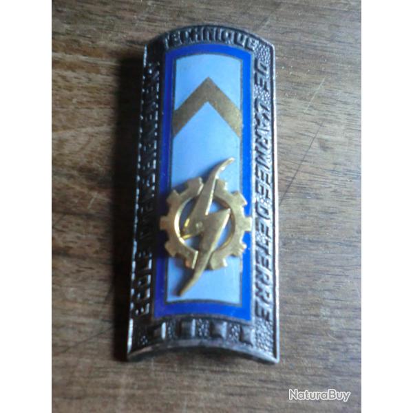 insigne �cole d'enseignement technique de l arm�e de terre  / G 2024  drago paris