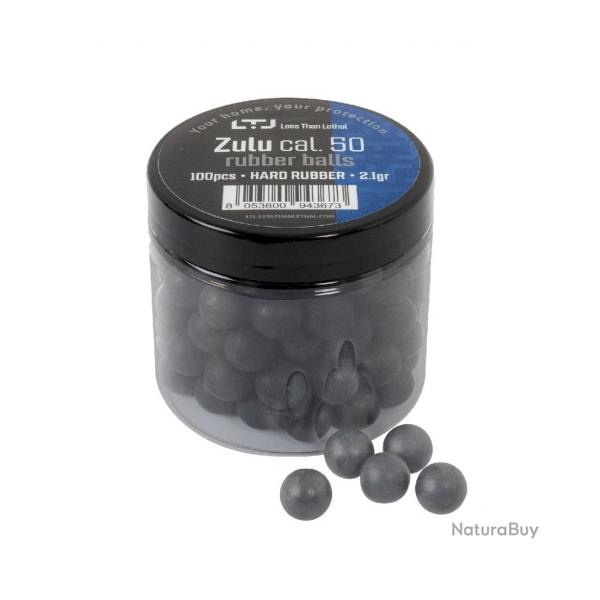 opdef! Billes caoutchouc LTL cal.50 zulu lgre par 50