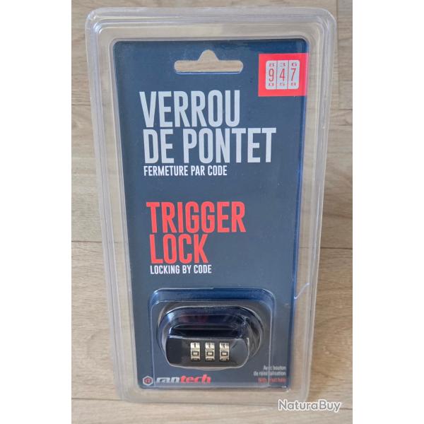 Verrou de pontet � code RANTECH Trigger Lock