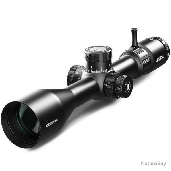 ED lht GEN? 3-15X50SFIR FFP-Z-MRAD Illuminated FFP MIL Zero Stop SF 30mm Discovery Optics
