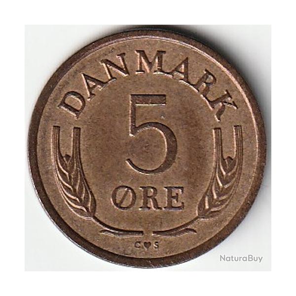 Pi�ce de Monnaie   Danemark  5 �re - Fr�d�ric IX 1963 Qualit�
