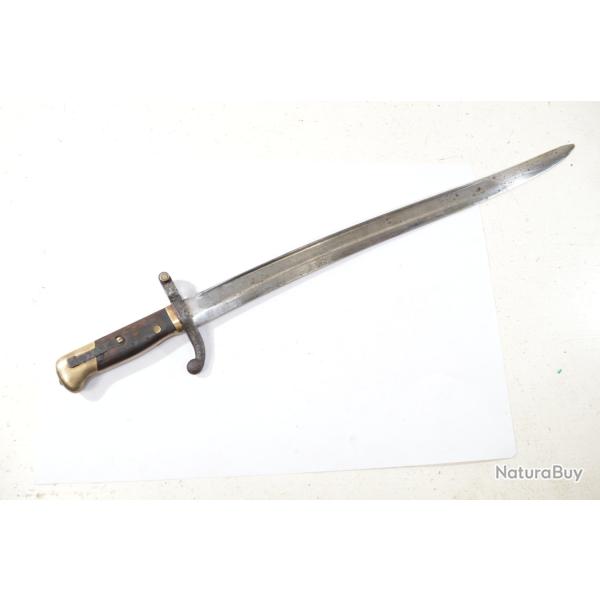 Baionnette 1865 ? Chassepot du camp de Chalons ? France 19e Si�cle. Essai ?