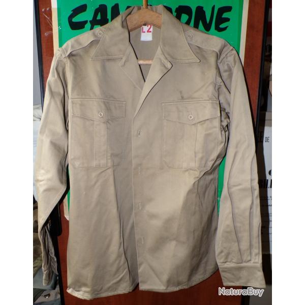 CHEMISE MILITAIRE DE L'ARMEE FRANCAISE ,Taille L 2 SOIT M OU 39-40 EN CIVIL,NEUF FABRICATION FRANCAI