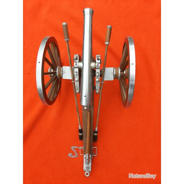 ancien canon poudre noire (cal 69) L G tube canon acier : 278 cal 69. belle pi�ce