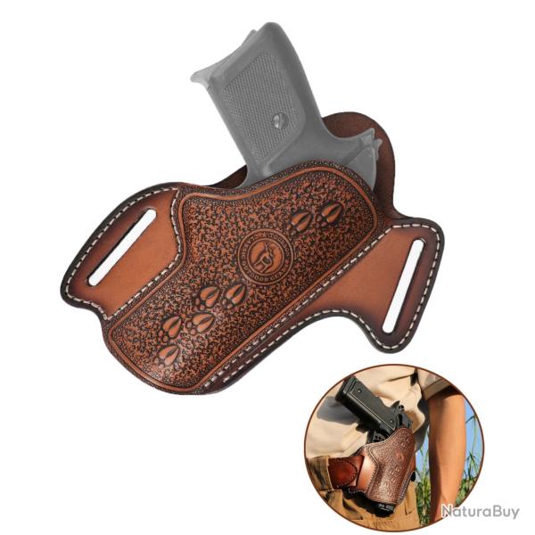 support d'arme de poing, adapt� � l'�tui de ceinture Ruger Glock