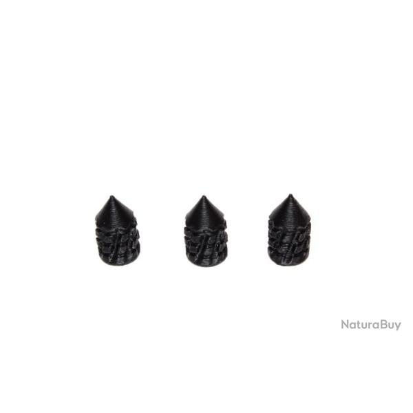 Ogive � 7mm  "SpinSpike" pour poudre noire // lot 50 slugs H&C - Colt - Remington - Pietta