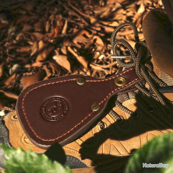 Tourbon-Prot�ge-chaussures pour fusil de chasse, coussin en cuir v�ritable  LIVRAISON GRATUITE