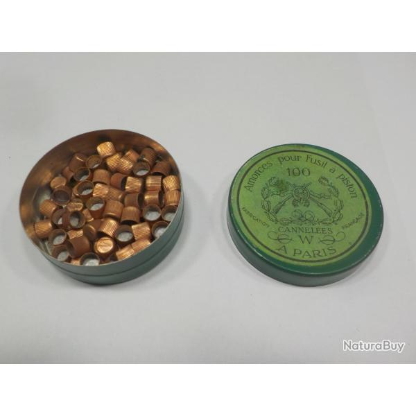 amorces  cannel�e pour fusil � piston