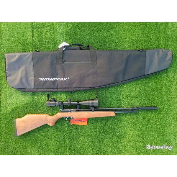 PACK CARABINE PCP ARTEMIS PR900 R GEN 2 C. 5,5 mm + Lunette 4-16 x 40 AO + Sac transport.