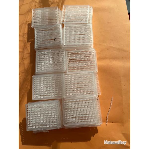 5000 stop bouillette  4 MM pche carpe .stop appts. Grand modle. Transparent. CARPLINQ PROMO