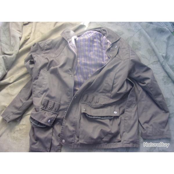 veste chasse kakie taille 52