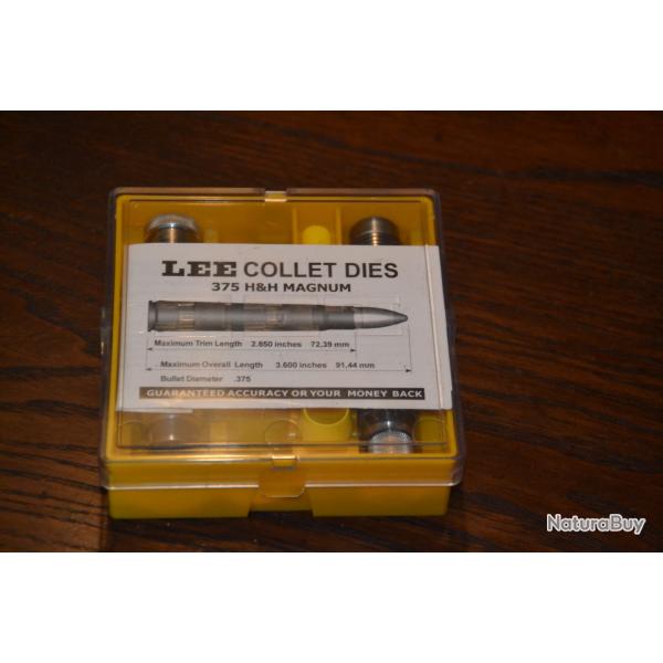 Outils LEE Collet Dies pour .375 HH Magnum