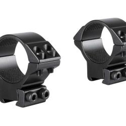 Colliers pour lunette Hawke Match 30 mm - Medium - Rail de 9-11 mm