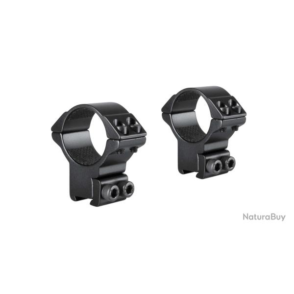 Colliers pour lunette Hawke Match 30 mm - Haut - Rail de 9-11 mm