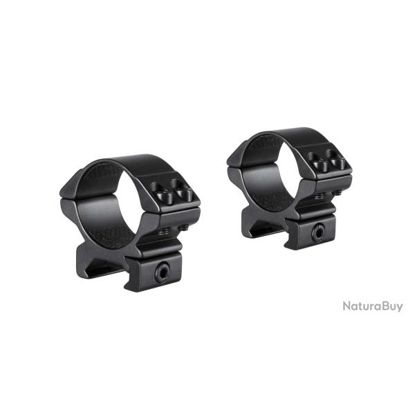 Colliers pour lunette Hawke Match 30 mm - Bas - Weaver